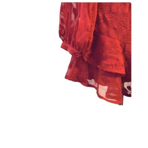 Hello Molly I Heard a Rumor Dress in Cherry Red Size 2 - Picture 10 of 11